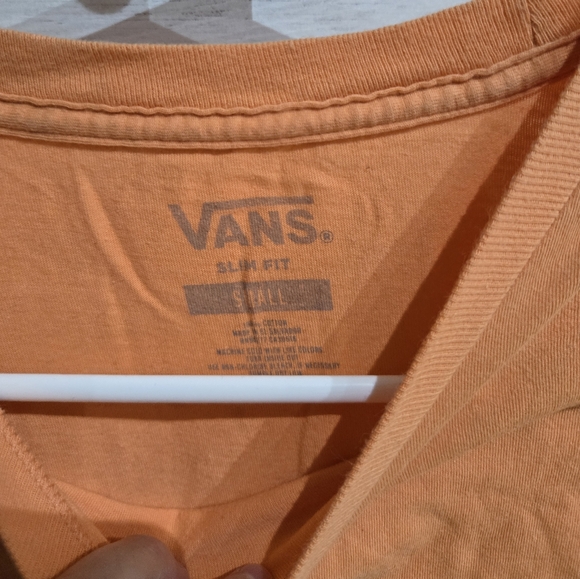 Vans Tagged T-Shirt, Orange, Small - Picture 3 of 4